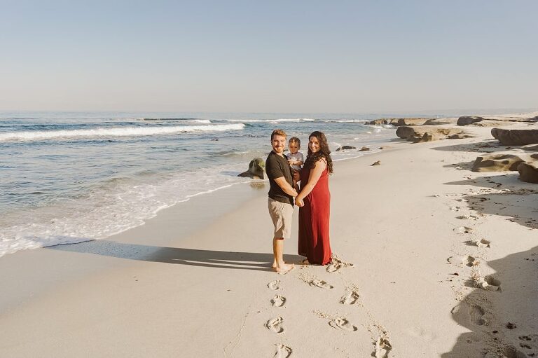 La Jolla Beach Family Photoshoot