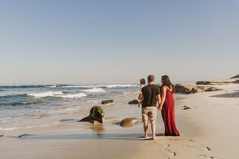 La Jolla Beach Family Photoshoot