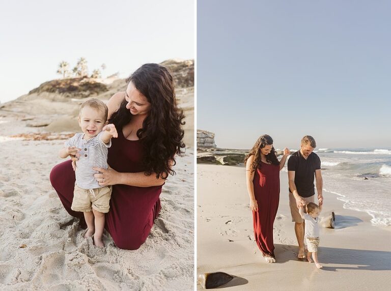 La Jolla Beach Family Photoshoot