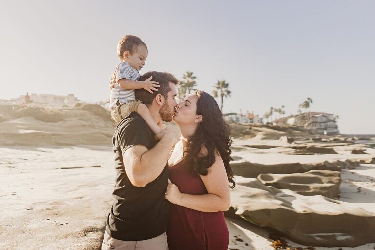 La Jolla Beach Family Photoshoot