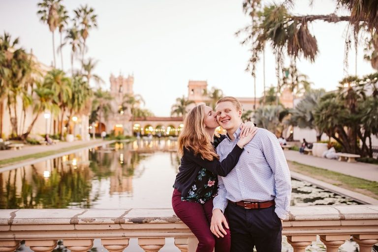 Balboa Park Wedding Surprise Proposal