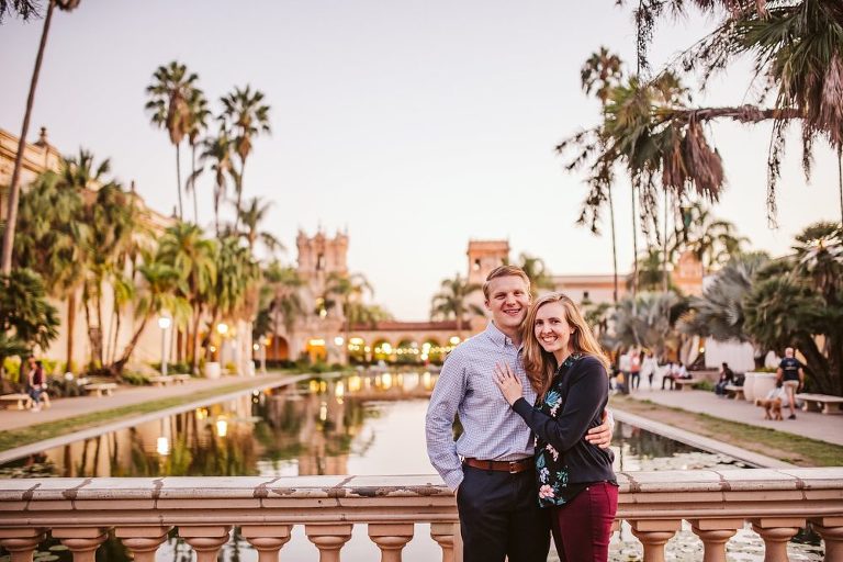Balboa Park Wedding Surprise Proposal