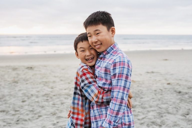 Del Mar Beach Family Photoshoot