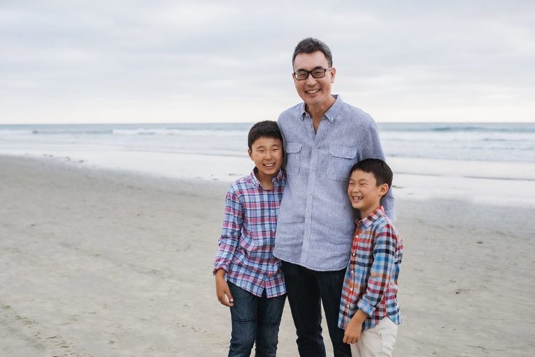 Del Mar Beach Family Photoshoot