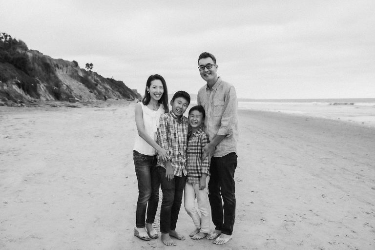 Del Mar Beach Family Photoshoot