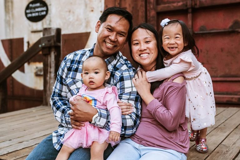 Poway San Diego Railroad Family Photoshoot