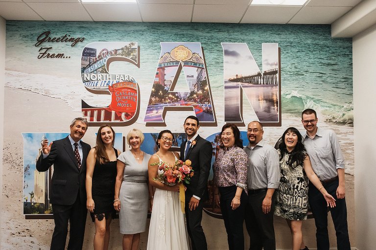 San Diego Downtown Courthouse Wedding