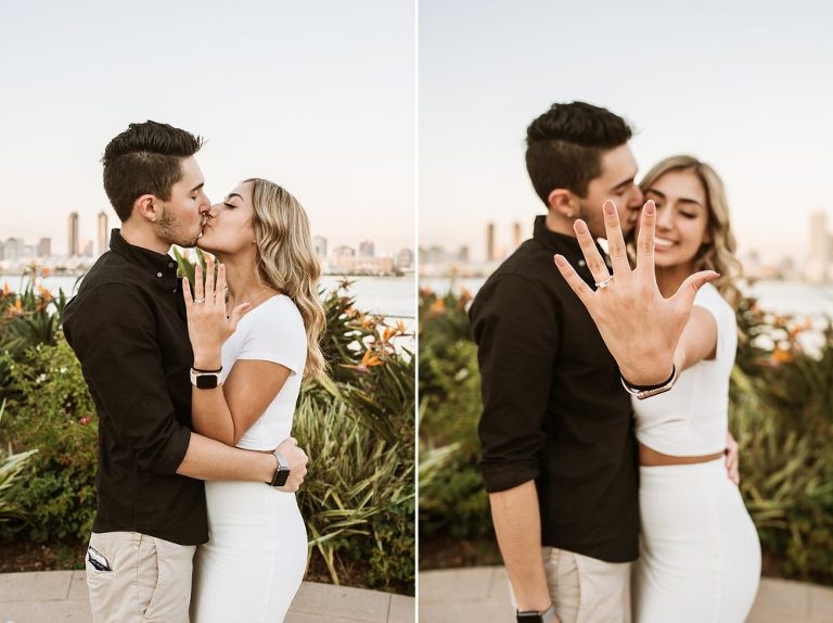 San Diego Coronado Surprise Proposal Photoshoot