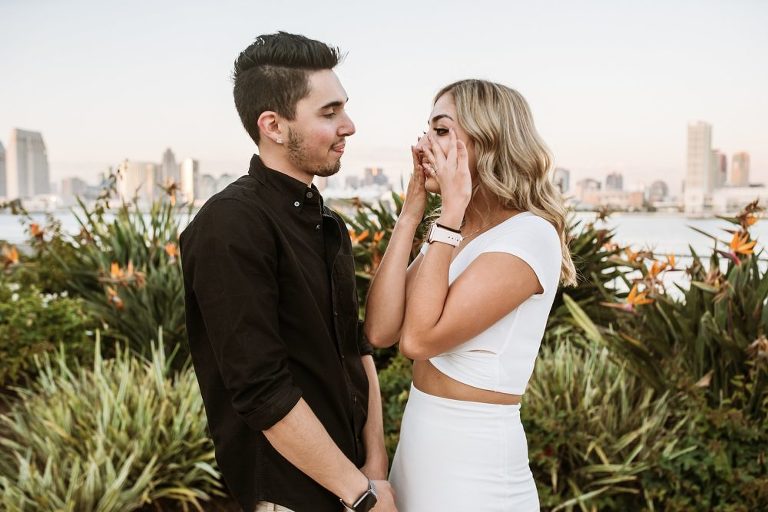 San Diego Coronado Surprise Proposal Photoshoot