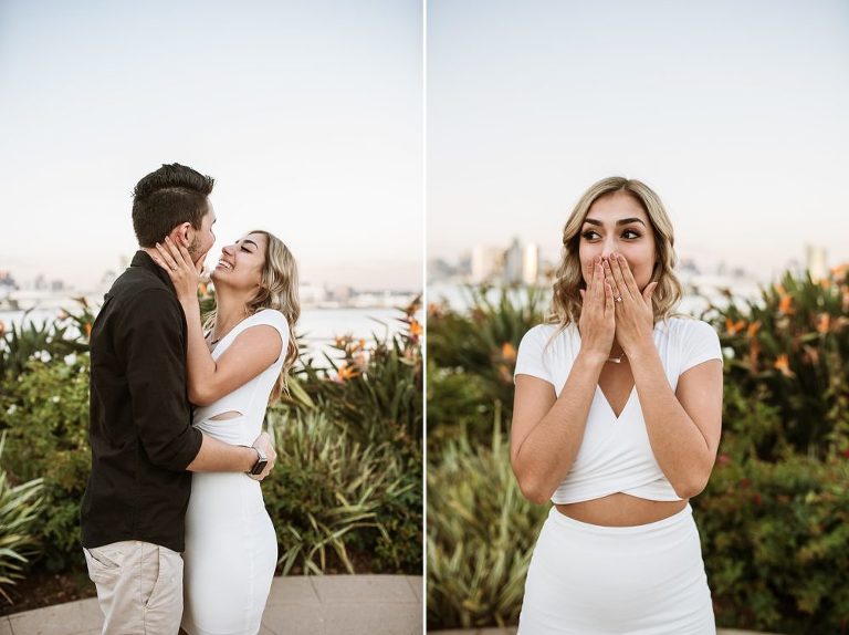 San Diego Coronado Surprise Proposal Photoshoot