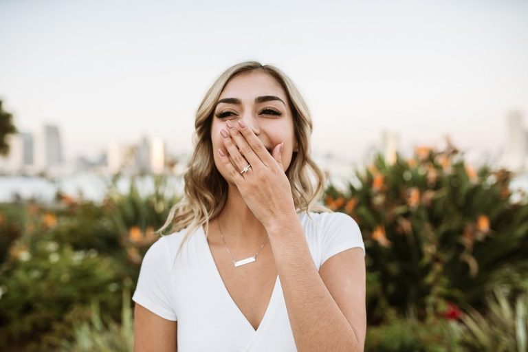 San Diego Coronado Surprise Proposal Photoshoot