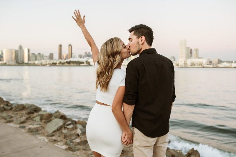 San Diego Coronado Surprise Proposal Photoshoot