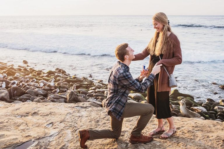La Jolla Surprise Wedding Proposal