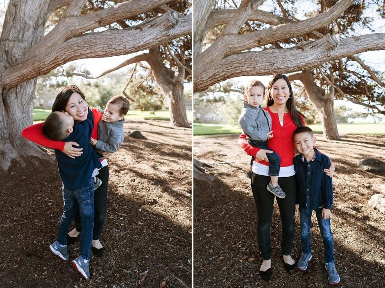 Del Mar Seagrove Park Family Photoshoot