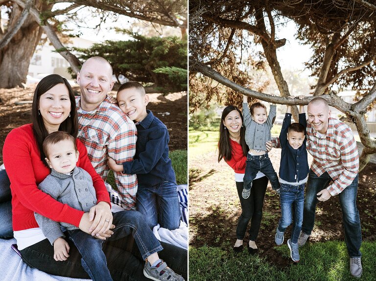 Del Mar Seagrove Park Family Photoshoot