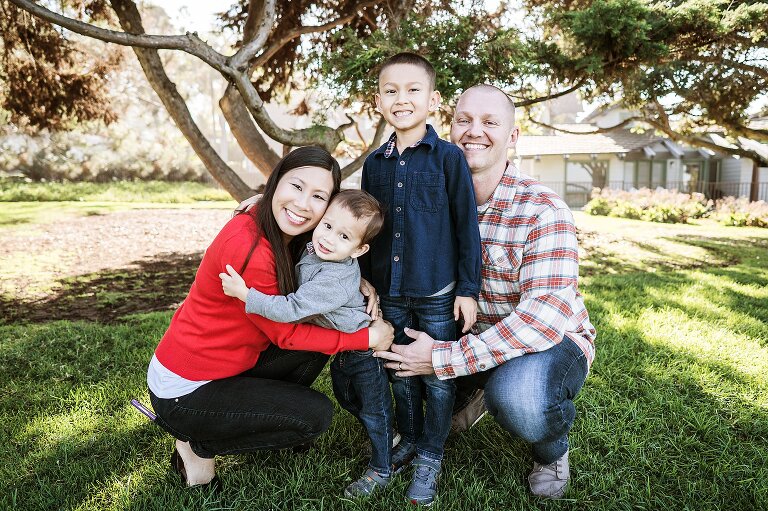 Del Mar Seagrove Park Family Photoshoot