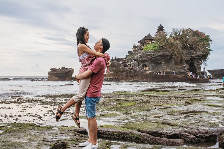 Bali Tanah Lot Surprise Proposal
