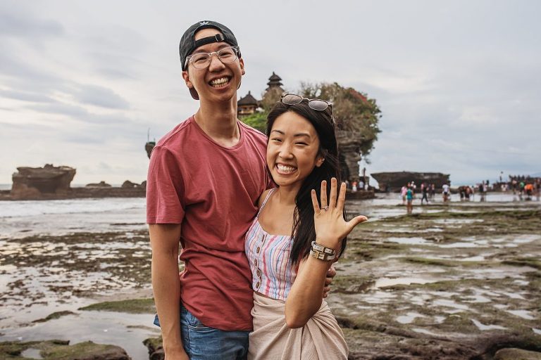 Bali Tanah Lot Surprise Proposal