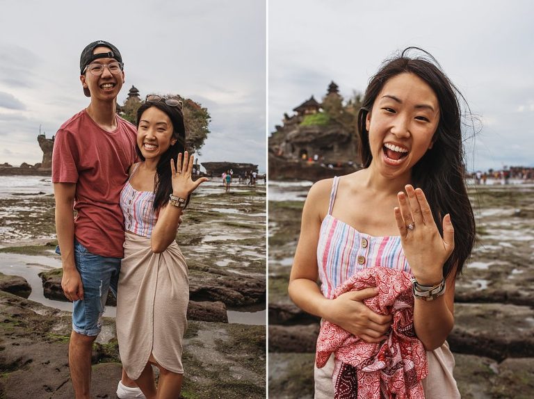 Bali Tanah Lot Surprise Proposal