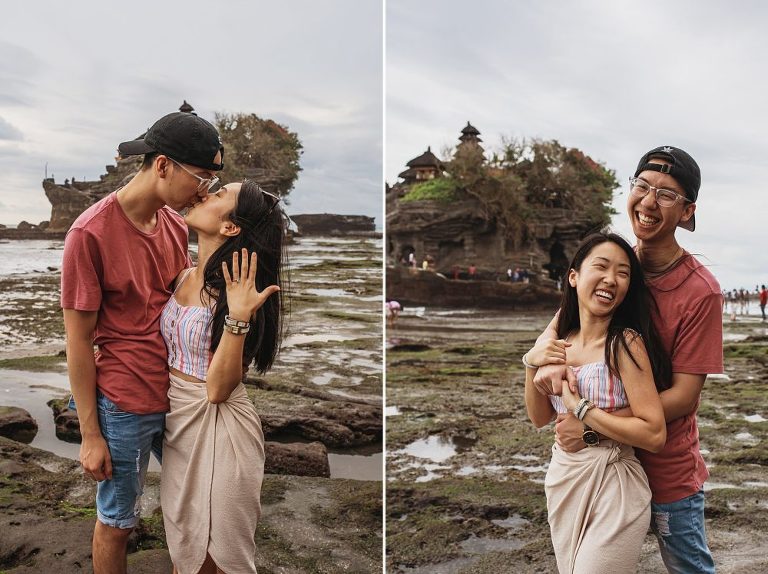Bali Tanah Lot Surprise Proposal
