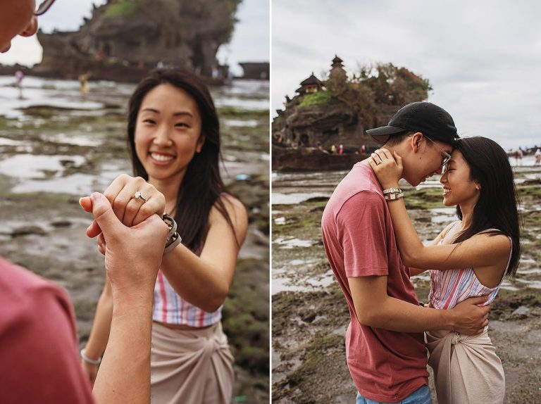 Bali Tanah Lot Surprise Proposal