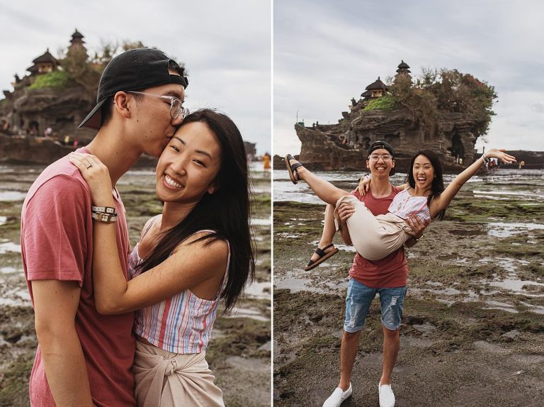 Bali Tanah Lot Surprise Proposal