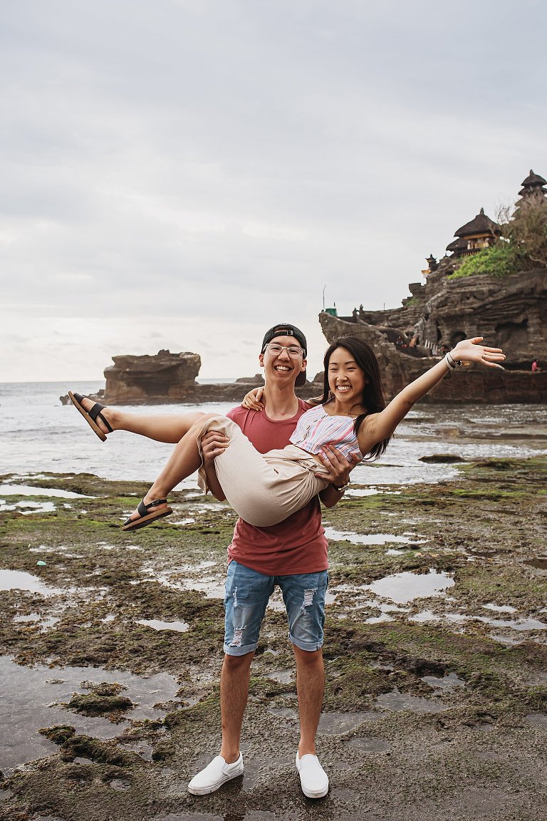 Bali Tanah Lot Surprise Proposal