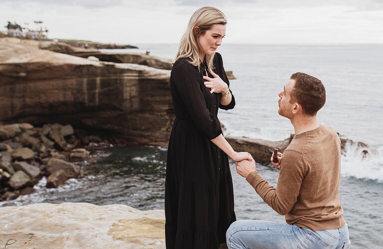 San Diego Surprise Proposal Photographer