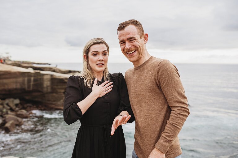 San Diego Surprise Proposal Photoshoot