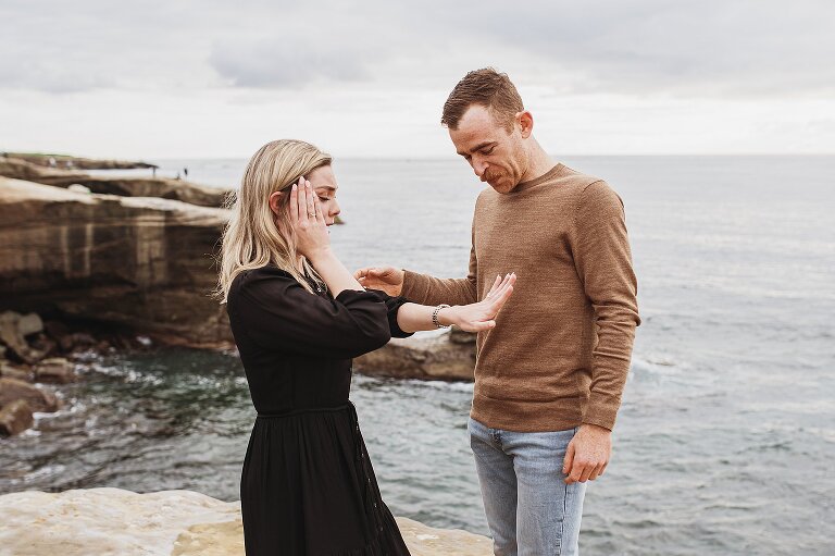 San Diego Surprise Proposal Photoshoot