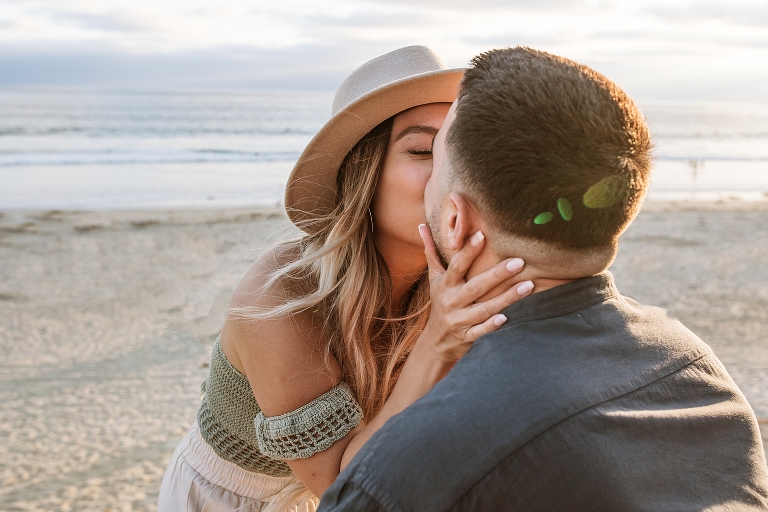 pacific beach san diego surprise proposal photoshoot