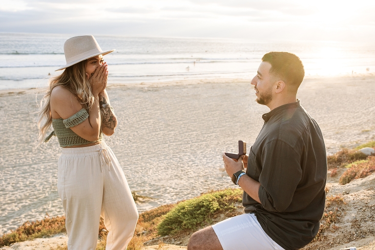 pacific beach surprise proposal