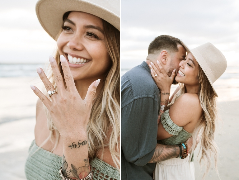 pacific beach san diego surprise proposal photographer