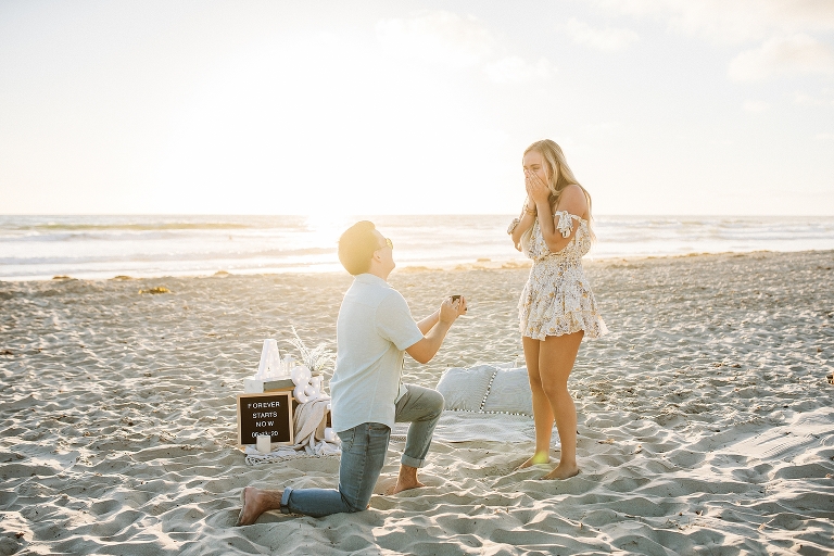 San Diego Surprise Proposal Photoshotographer