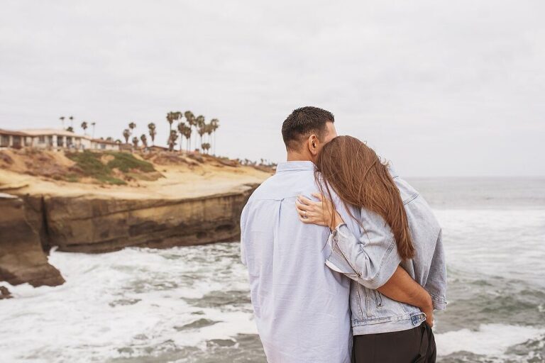Sunset Cliffs Engagement Photoshoot