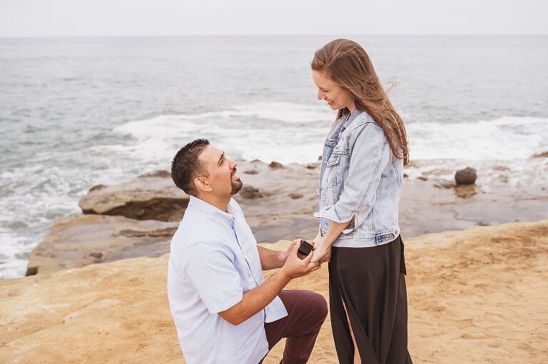 Sunset Cliffs Surprise Proposal