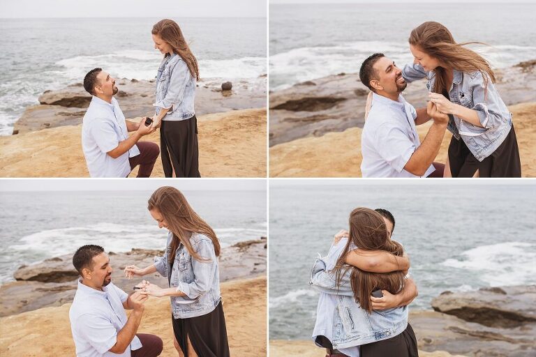 Sunset Cliffs Surprise Proposal