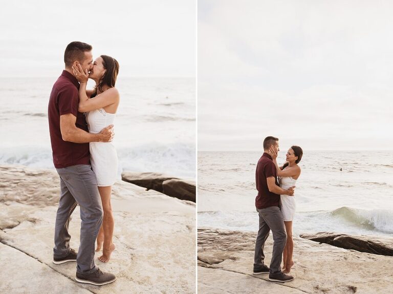 La Jolla Beach Engagement Photoshoot