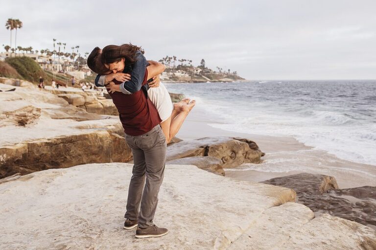 La Jolla Beach Surprise Proposal