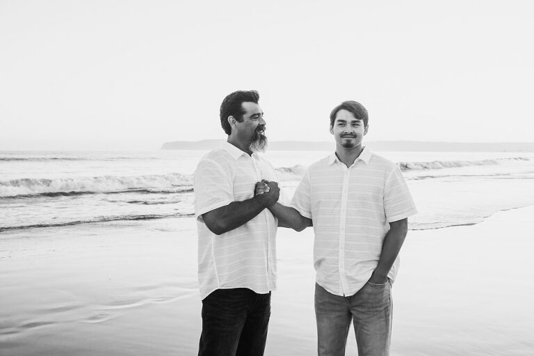 coronado beach family photoshoot