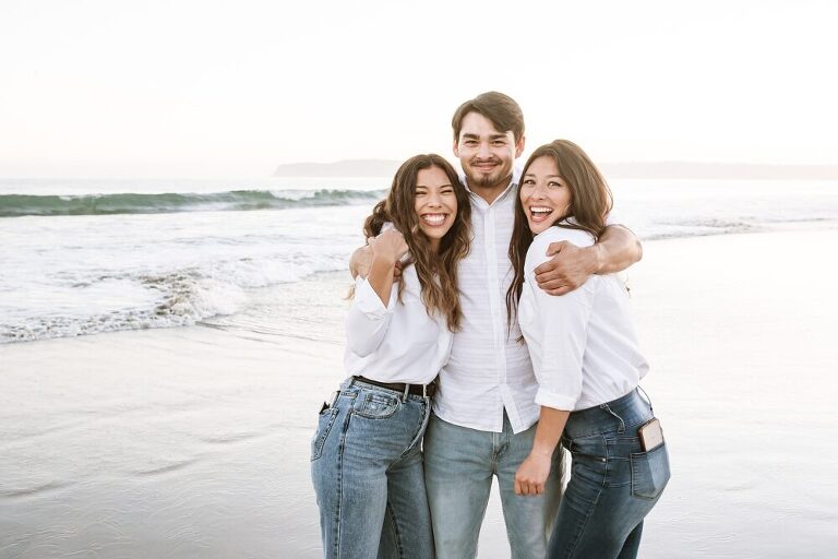 coronado beach family photoshoot