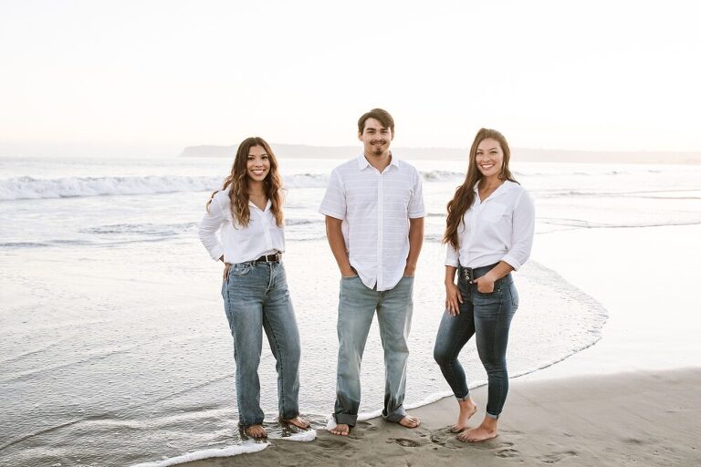 coronado beach family photoshoot