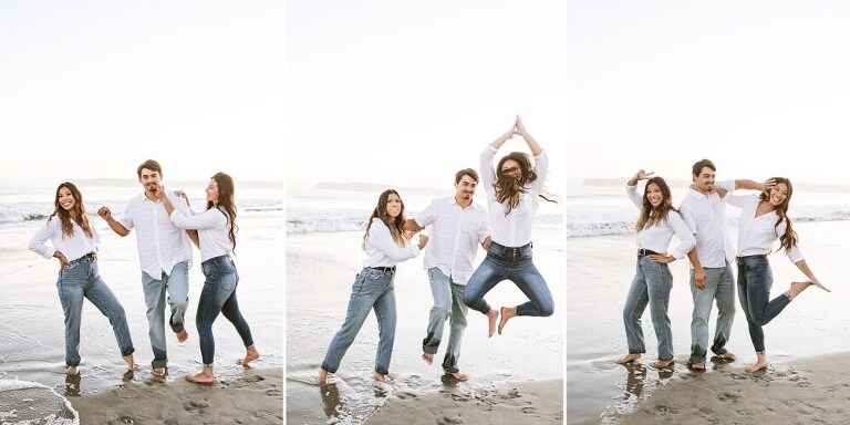 coronado beach family photoshoot