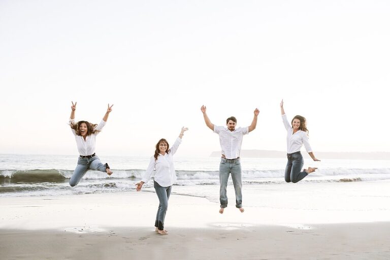 coronado beach family photoshoot
