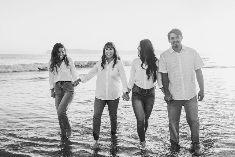 coronado beach family photoshoot
