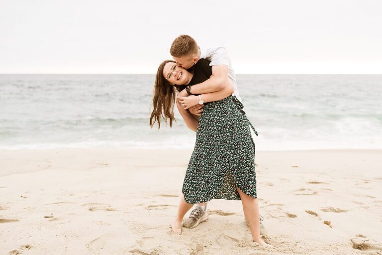 La Jolla Beach Engagement Photoshoot