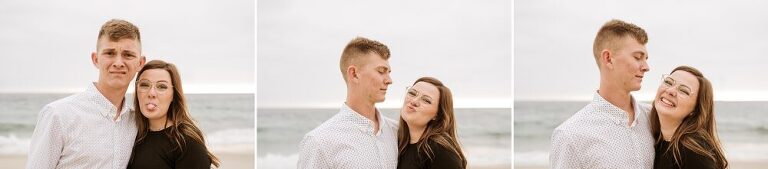San Diego La Jolla Beach Engagement Photoshoot