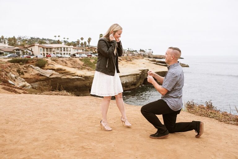 San Diego Surprise Proposal Photoshotographer