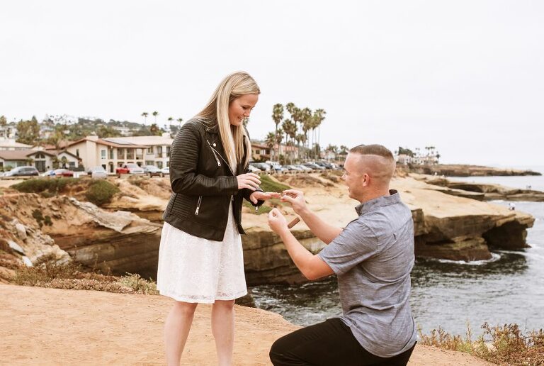 San Diego Surprise Proposal Photoshoot