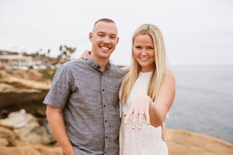 San Diego Surprise Proposal Photoshoot